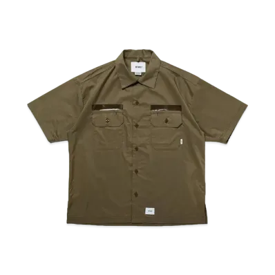 WTAPS Deck / SS / Cotton. Broadcloth. WTVUA "Olive Drab"