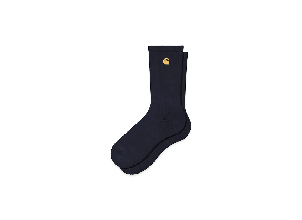 Carhartt WIP Chase Socks "Dark Navy/Gold"