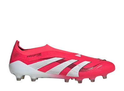 adidas Predator Elite Laceless AG Cleats "Lucid Red"