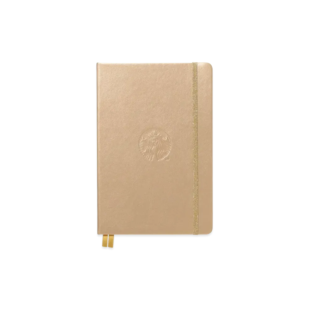 STARBUCKS Holiday 2025 Notebook "Gold"