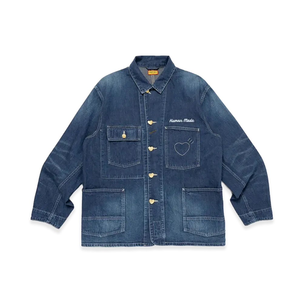 HUMAN MADE Denim Coverall Jacket "Indigo"