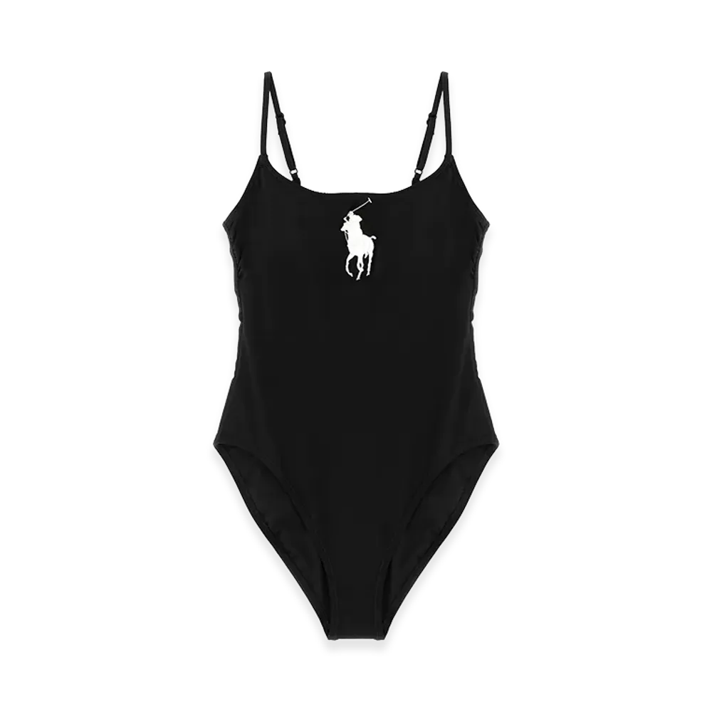 Polo Ralph Lauren Women's Kennedy One-Piece Swimsuit "Black"