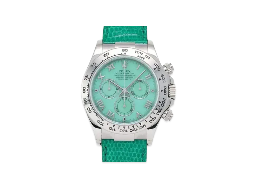 ROLEX Cosmograph Daytona Beach "Chrysoprase/White Gold"