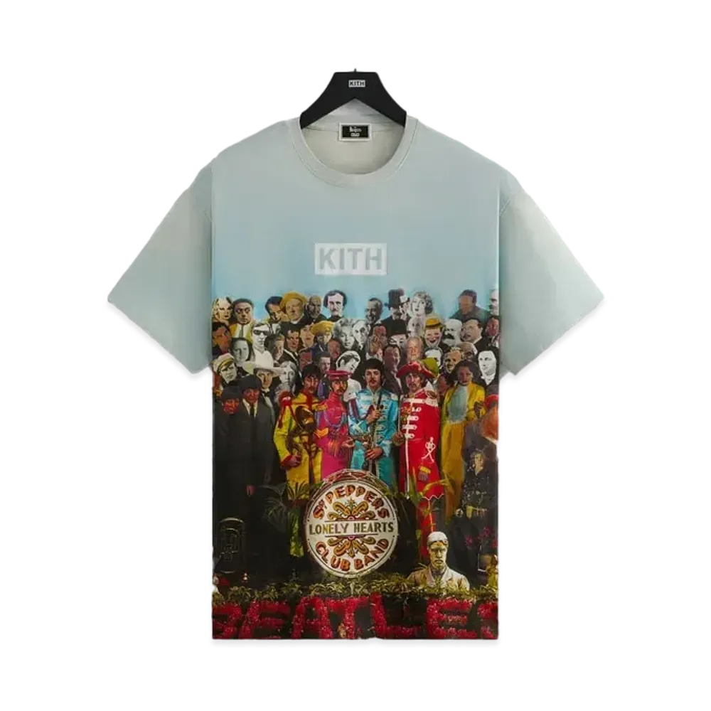 Kith x The Beatles SGT Pepper Vintage Tee "Chalk"