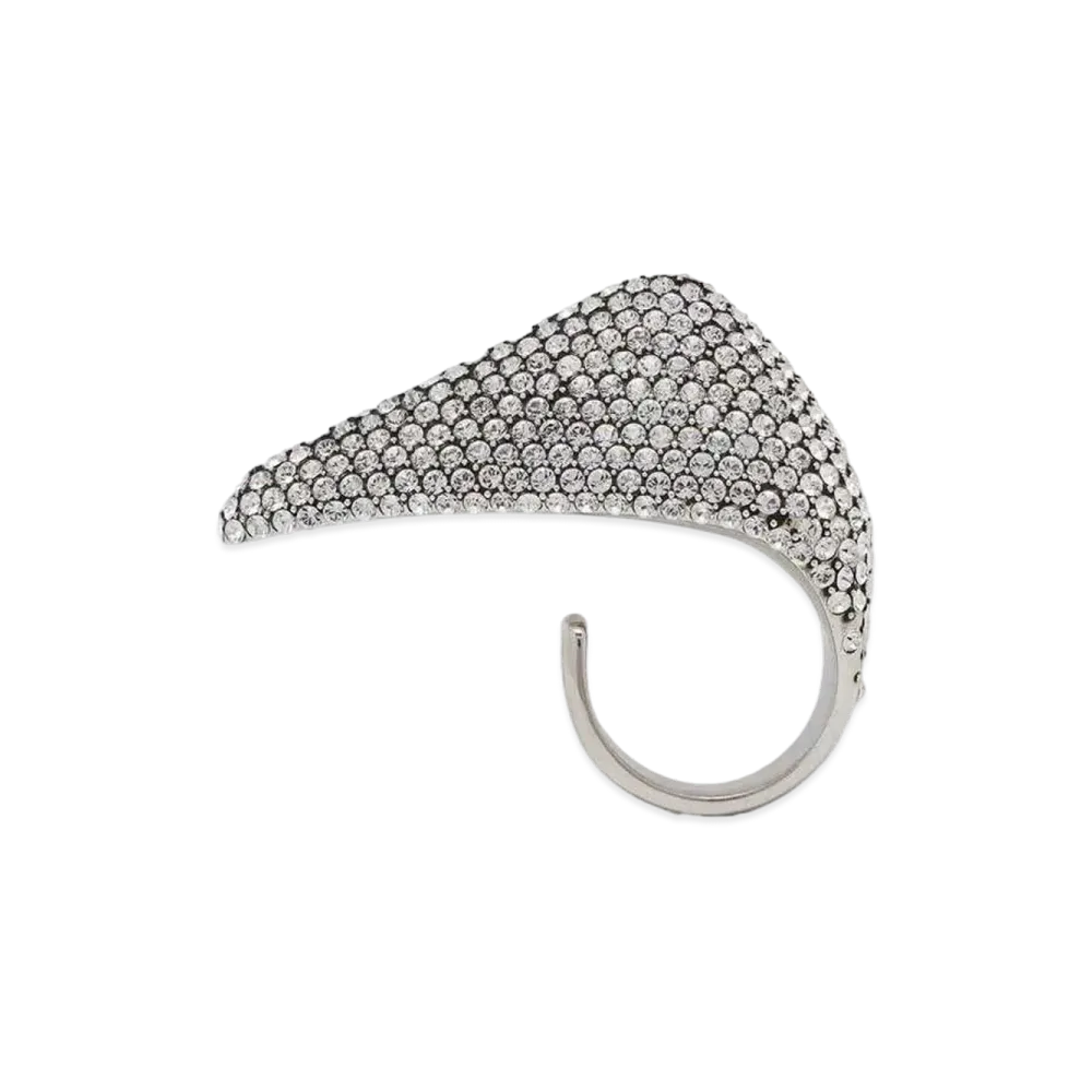 Alexander McQUEEN Jeweled Crawling "Antique Silver/Gold"