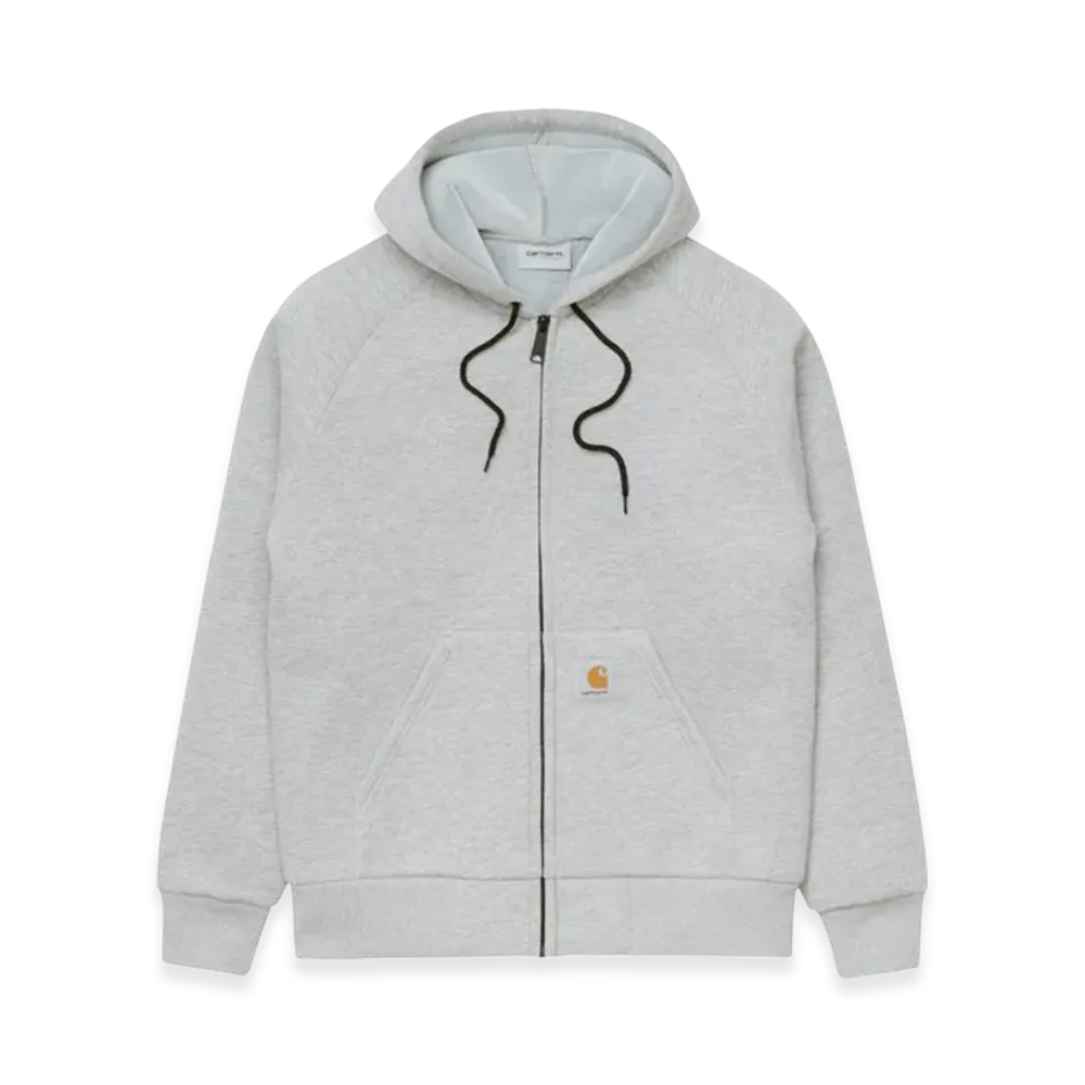 Carhartt WIP Zip Up Hooded "Grey Heather"