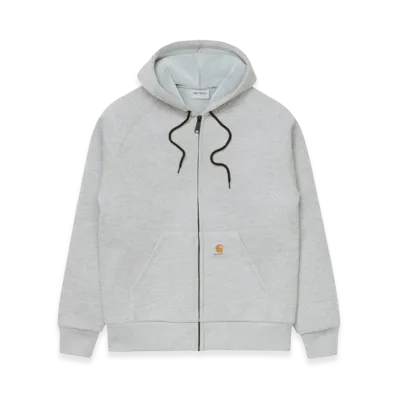 Carhartt WIP Zip Up Hooded "Grey Heather"