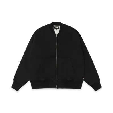 Stussy Thermal Lined Fleece Zip "Black"