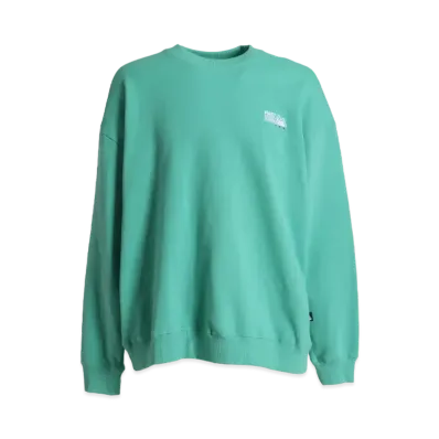 FIRST DOWN LOGO CREW SWEAT "Bright Mint"