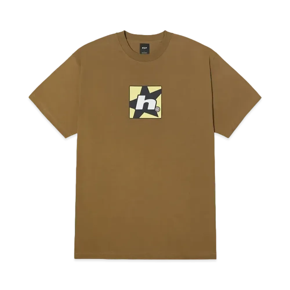 HUF H Star Tee "Mud"