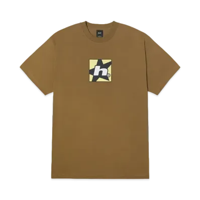 HUF H Star Tee "Mud"