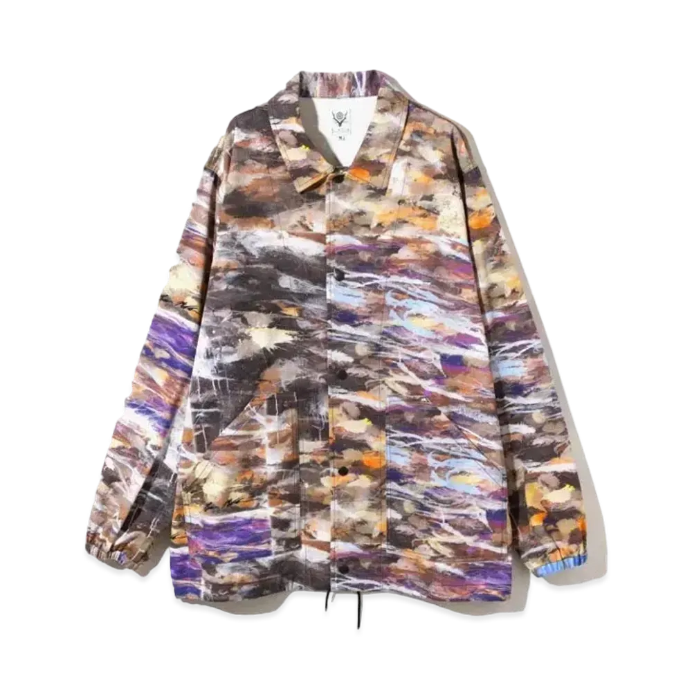 SOUTH2 WEST8 Coach Jacket "Multi"