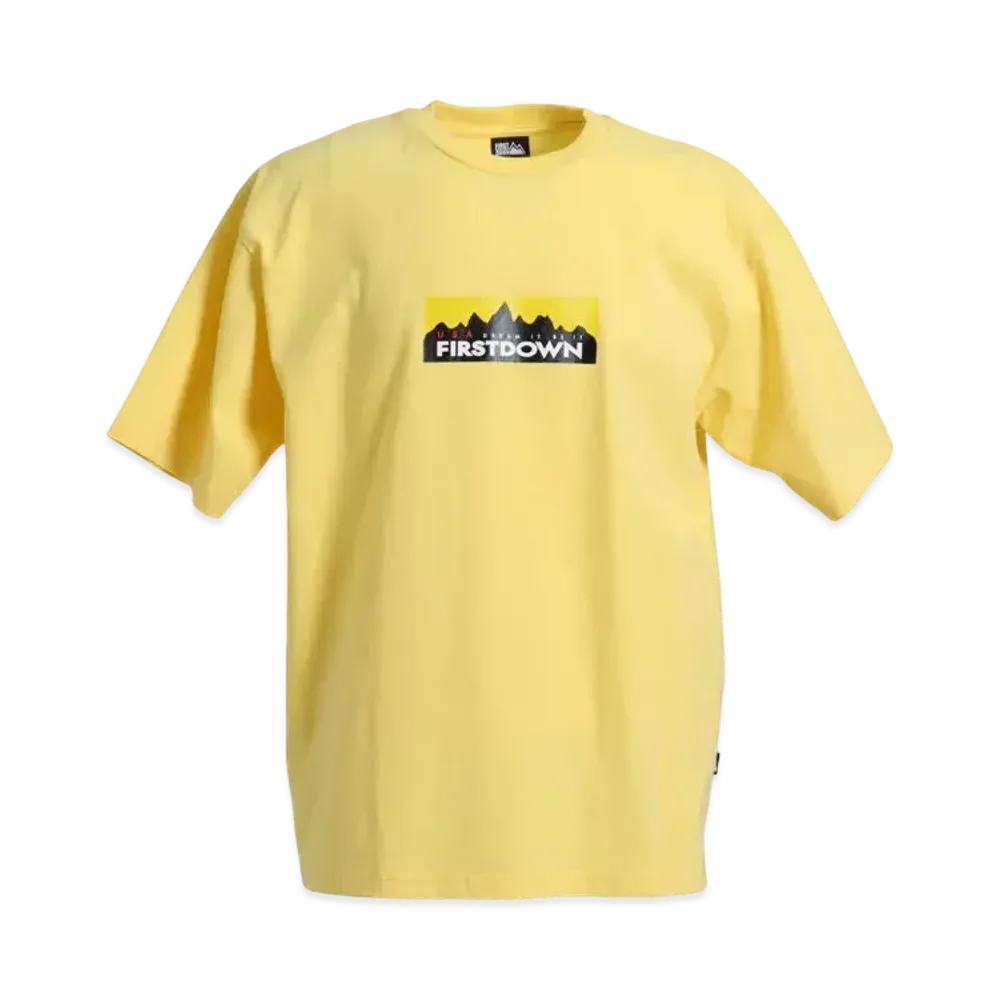 FIRST DOWN BOX S/S T "Yellow"