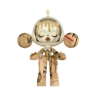 POP MART "MEGA COLLECTIONS" Alpha SKULLPANDA 1000% JEAN-MICHEL BASQUIAT