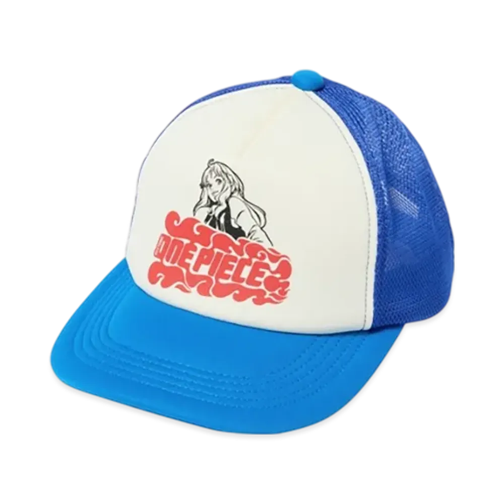 HYSTERIC GLAMOUR x ONE PIECE Nami Mesh Cap "Blue"