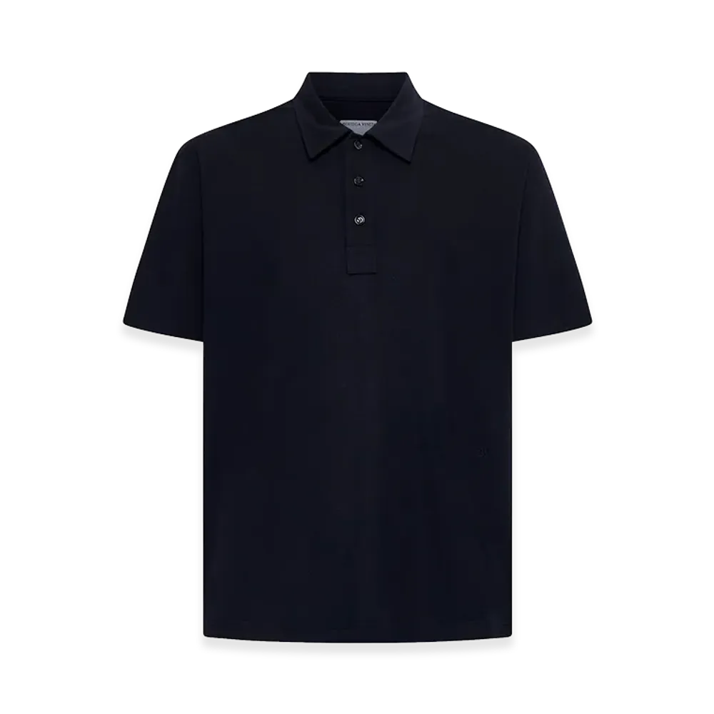 Bottega Veneta Polo Shirt "Navy"
