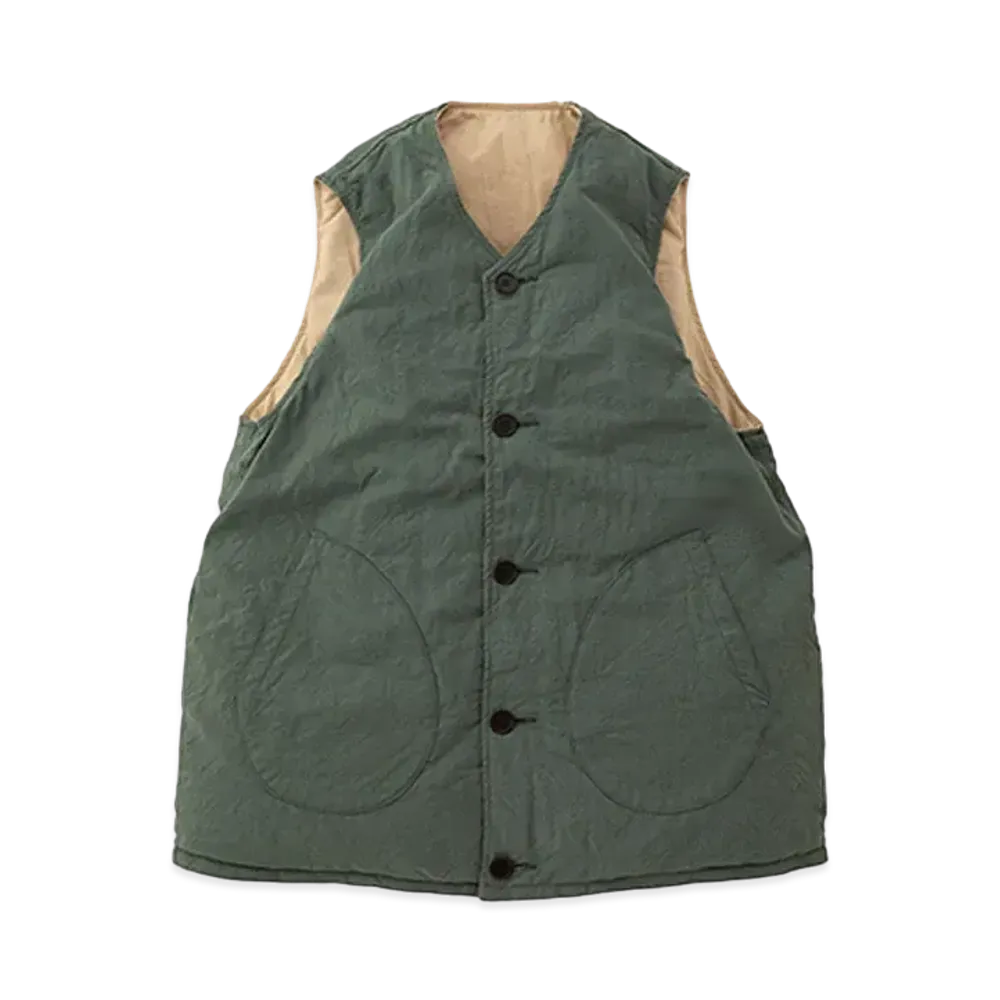 visvim KORA DOWN VEST "Olive"