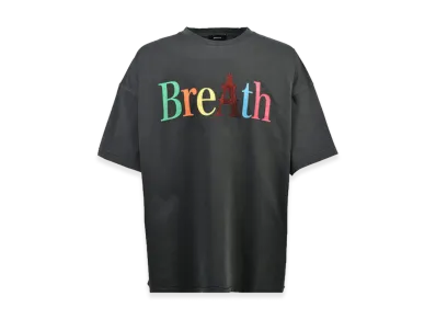 BREATH Rainbow Logo Tee "Black"