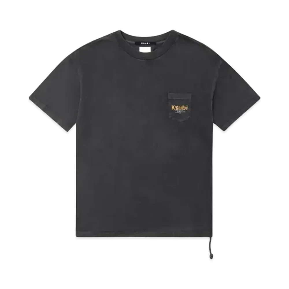 KSUBI Mills Pocket SS Tee Faded Black "Faded Black"