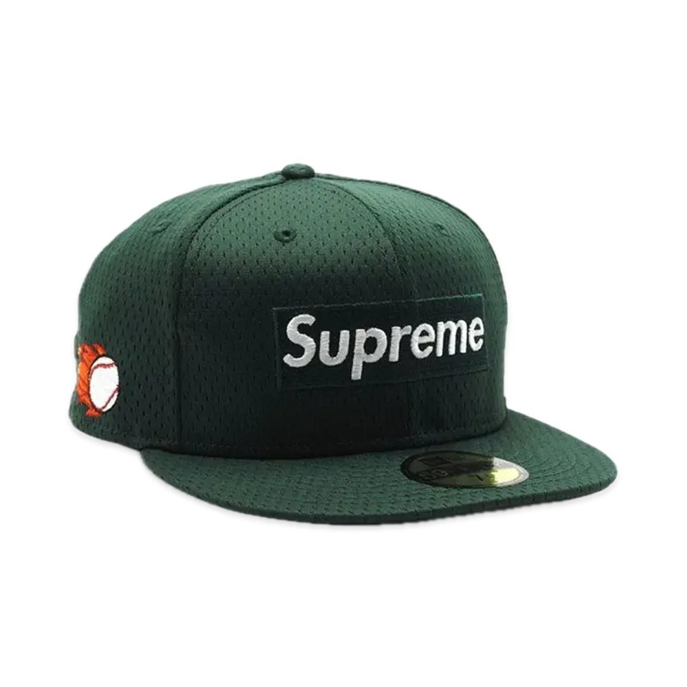 Supreme Mesh Box Logo New Era "Green"