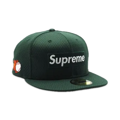 Supreme Mesh Box Logo New Era "Green"
