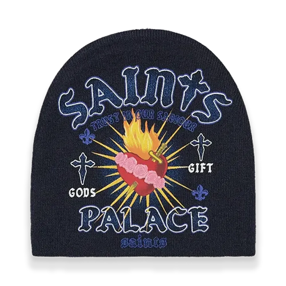 PALACE Gods Gift Nein Cuff Beanie "Navy"