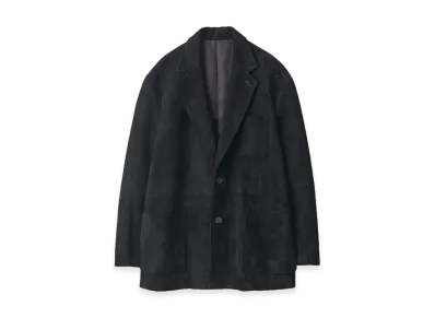 ssstein Goat Suede Blazer "Black"