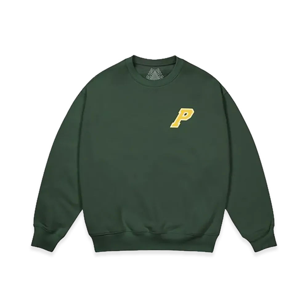 PALACE P3 Stitch Crew "Racey Green"