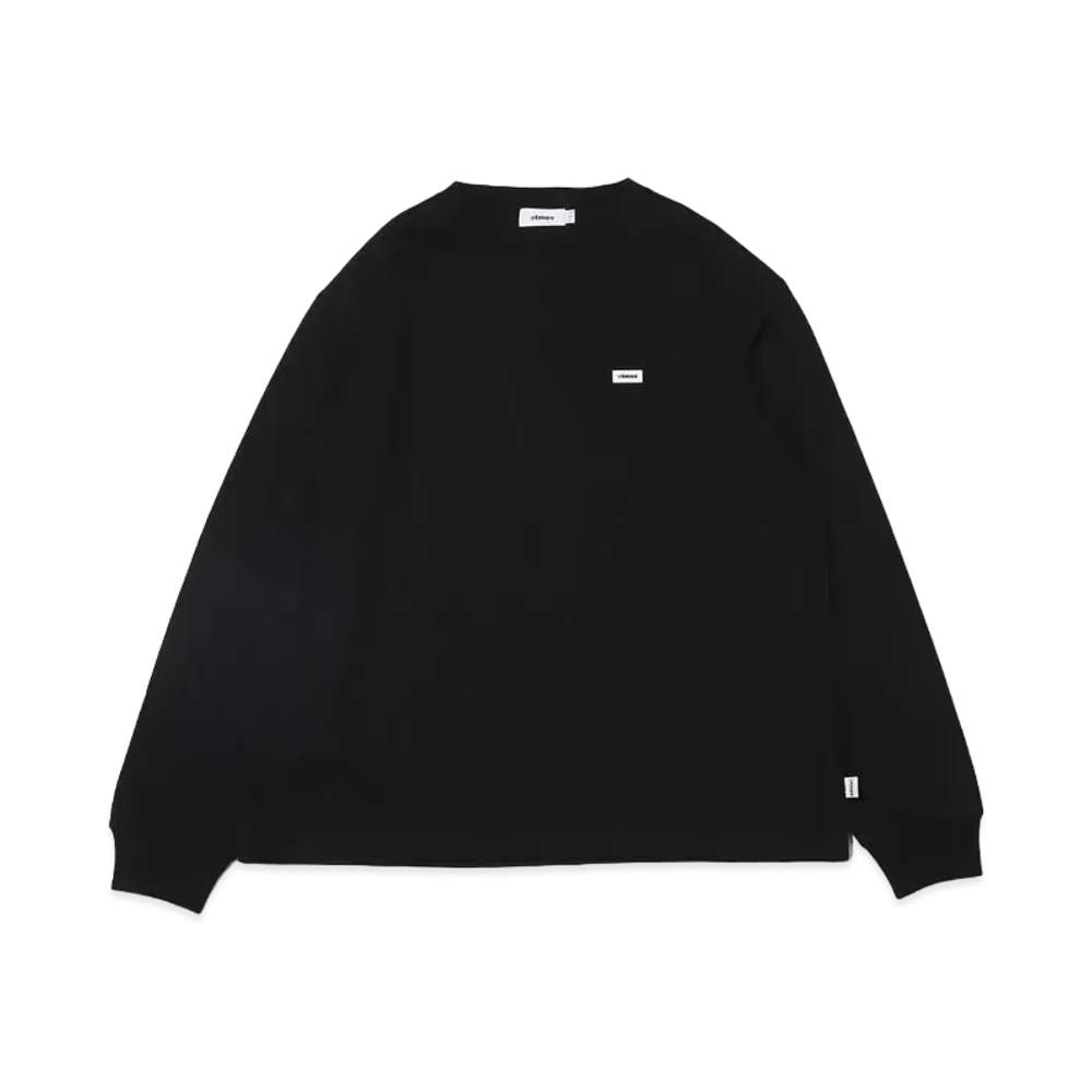 atmos Patch Logo LS T-Shirts "Black"