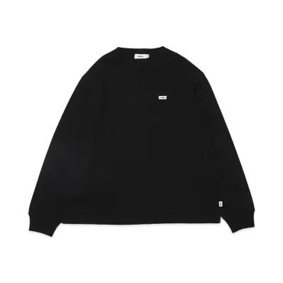 atmos Patch Logo LS T-Shirts "Black"