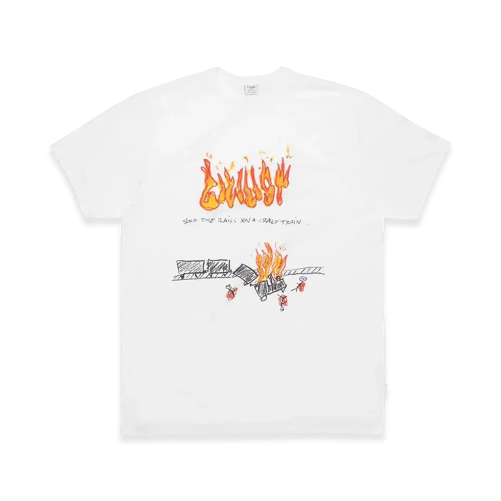 Civilist Train Tee "White"
