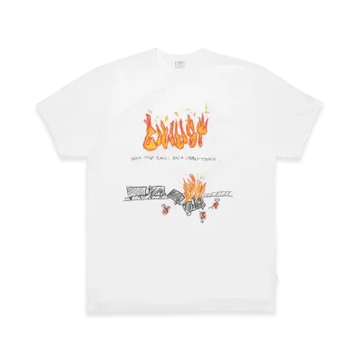 Civilist Train Tee "White"