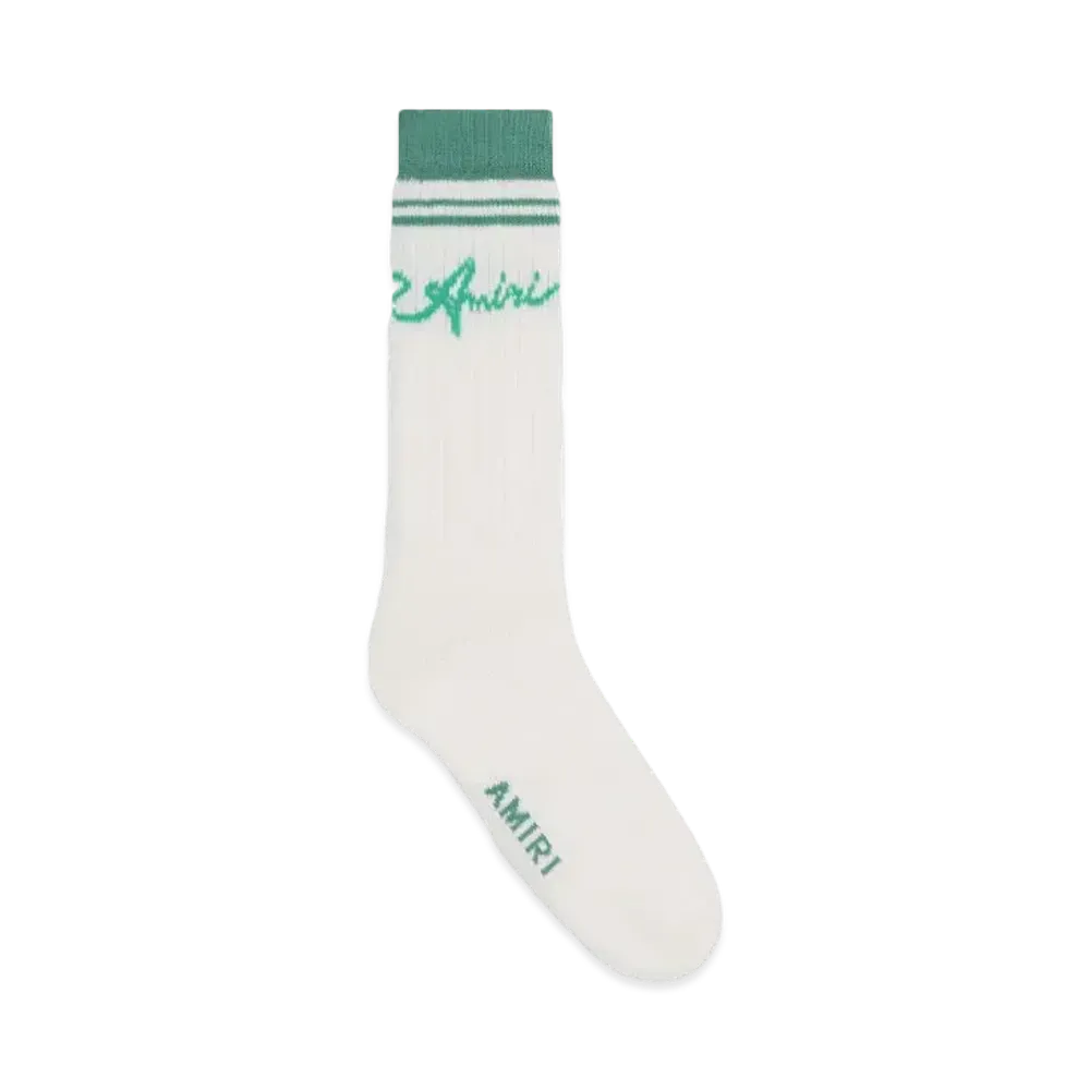 AMIRI Wave Socks "Sea Blue"