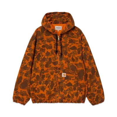 Carhartt Wip Duck Active Jacket "Camo Duck,Green/Turmeric"