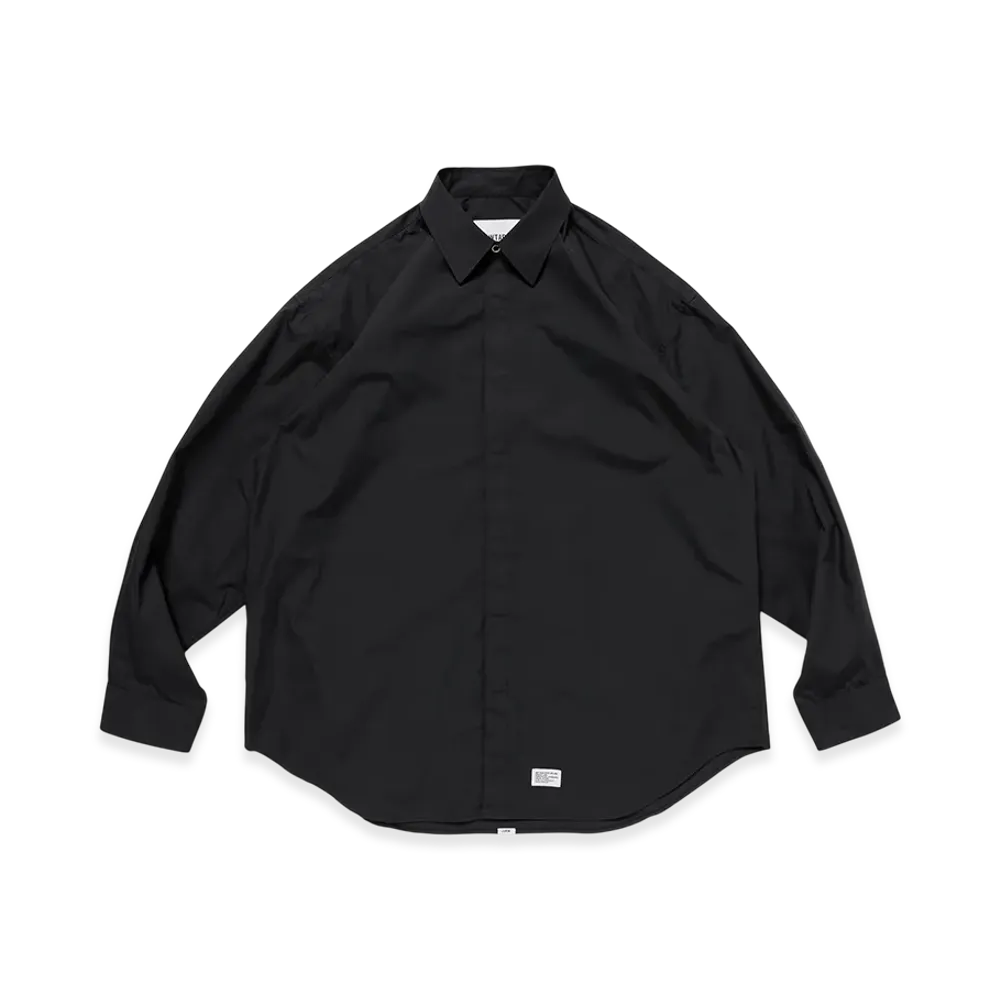 WTAPS Repo 01 / LS / CTPL. Broadcloth "Black"