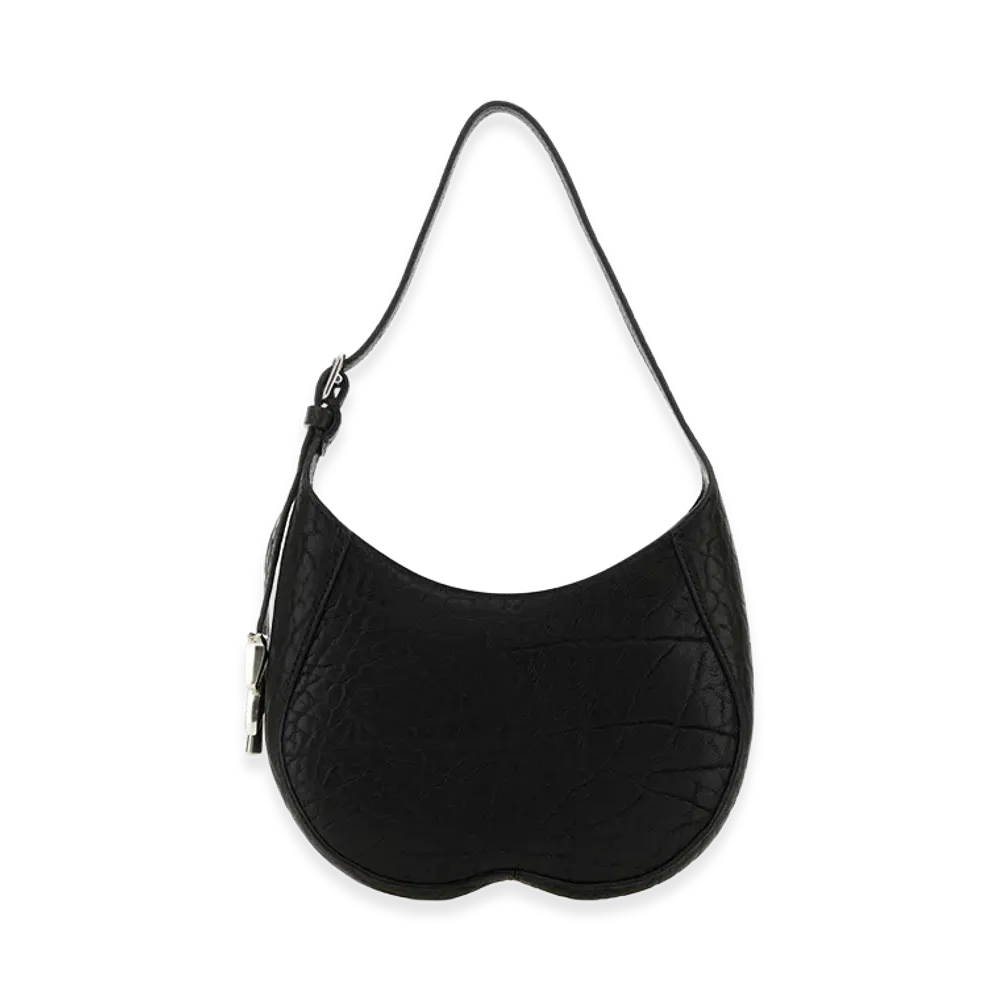 Burberry Women's Leather Small Chess Shoulder Bag "Black"