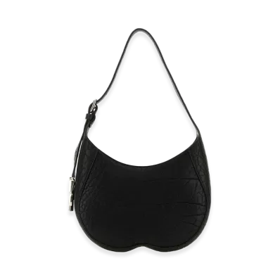 Burberry Women's Leather Small Chess Shoulder Bag "Black"