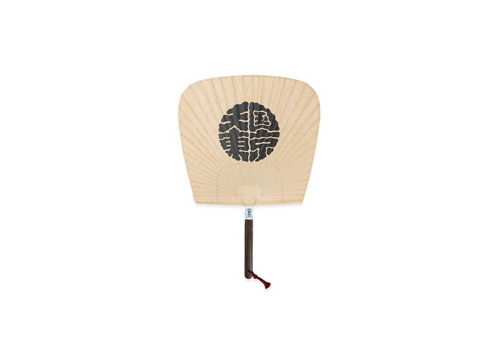 WACKO MARIA x Kurikawa Shoten Shibu Uchiwa "Beige"