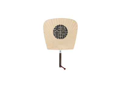 WACKO MARIA x Kurikawa Shoten Shibu Uchiwa "Beige"