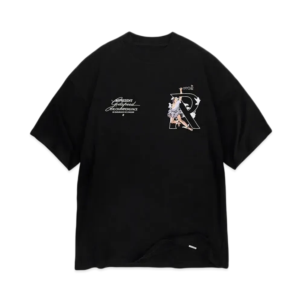 REPRESENT Hermes T-Shirt "Jet Black"