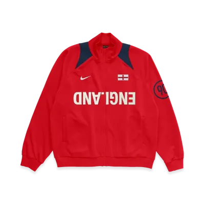 Travis Scott Cactus Jack x Nike England Total 90 Anthem Jacket "Red"