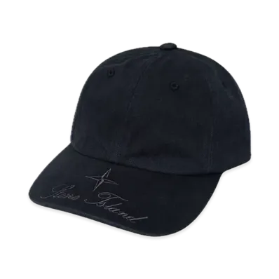 Supreme x Stone Island Denim 6-Panel "Black"