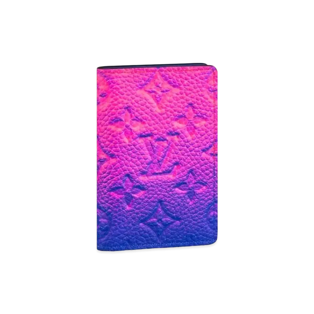 Louis Vuitton Organizer De Poche Monogram "Blue Rose"