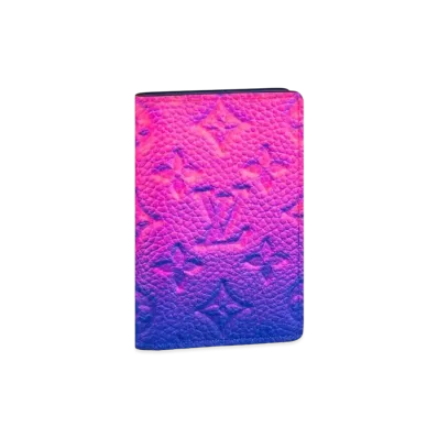 Louis Vuitton Organizer De Poche Monogram "Blue Rose"