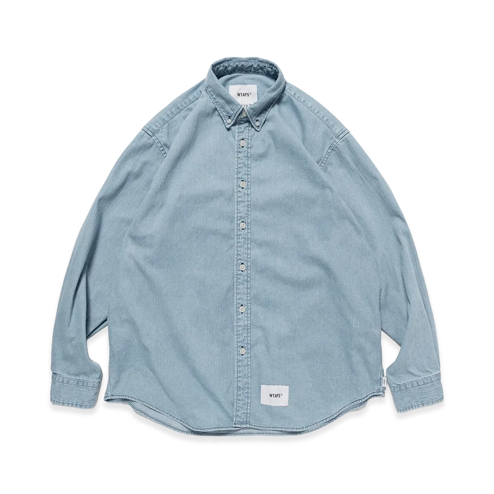 WTAPS BD LS 01 / LS / Cotton Denim RF "Indigo"