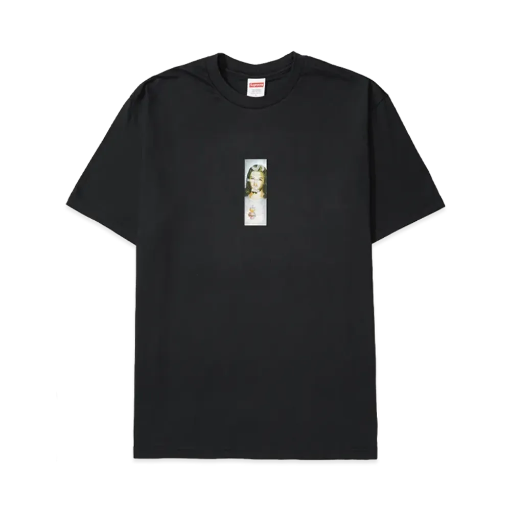 Supreme Prayer Card Box Logo Tee "Black"