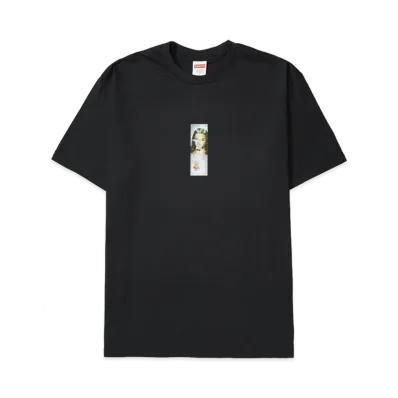 Supreme Prayer Card Box Logo Tee "Black"