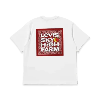 Levi's x Sky High Farm Goods Pocket T-Shirt "White"