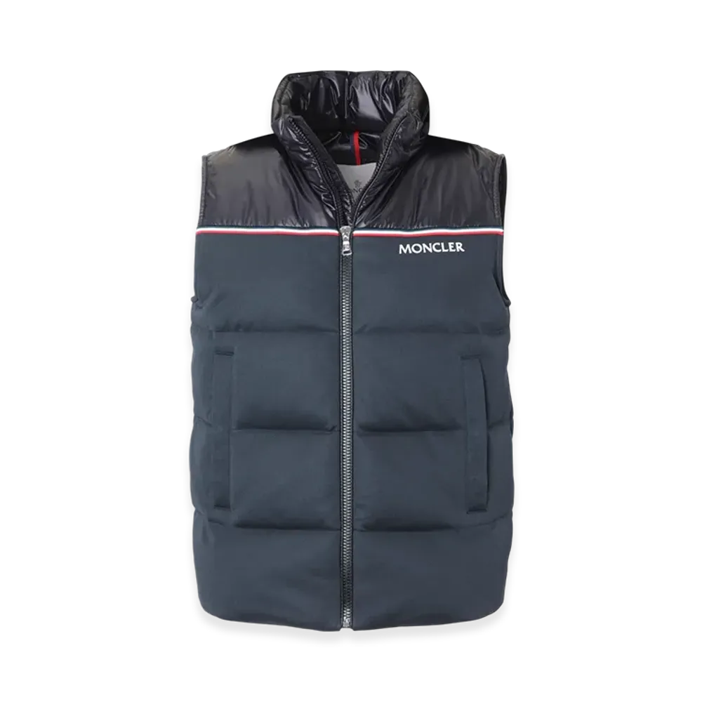 MONCLER Kids Peter Down Vest "Navy"