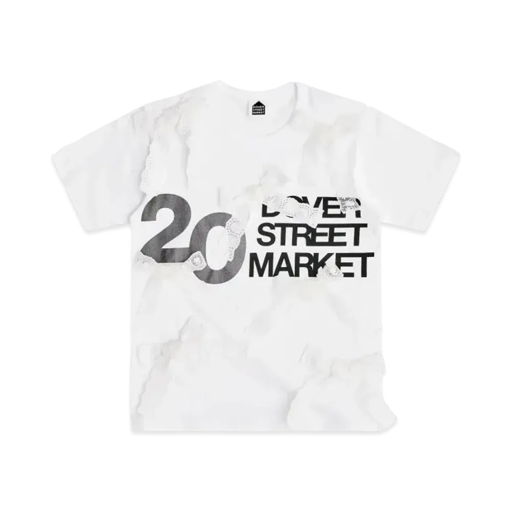 Dover Street Market London x Simone Rocha 20th Anniversary Tee "White"